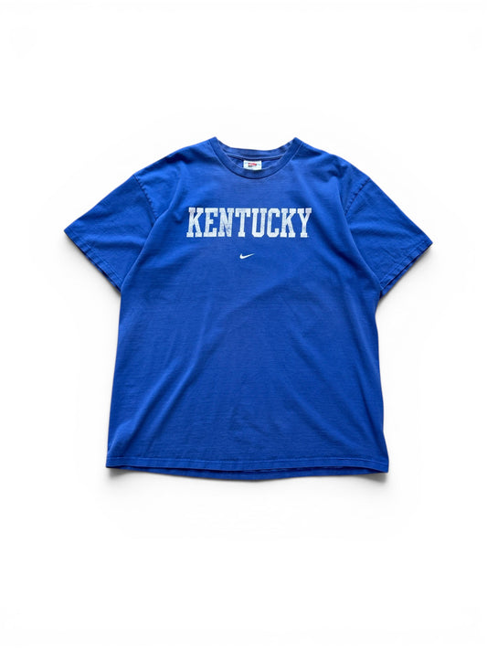 (XL) 00s Nike University Of Kentucky Blue T-Shirt