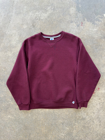(M) 00s Russell Athletics Burgundy Crewneck