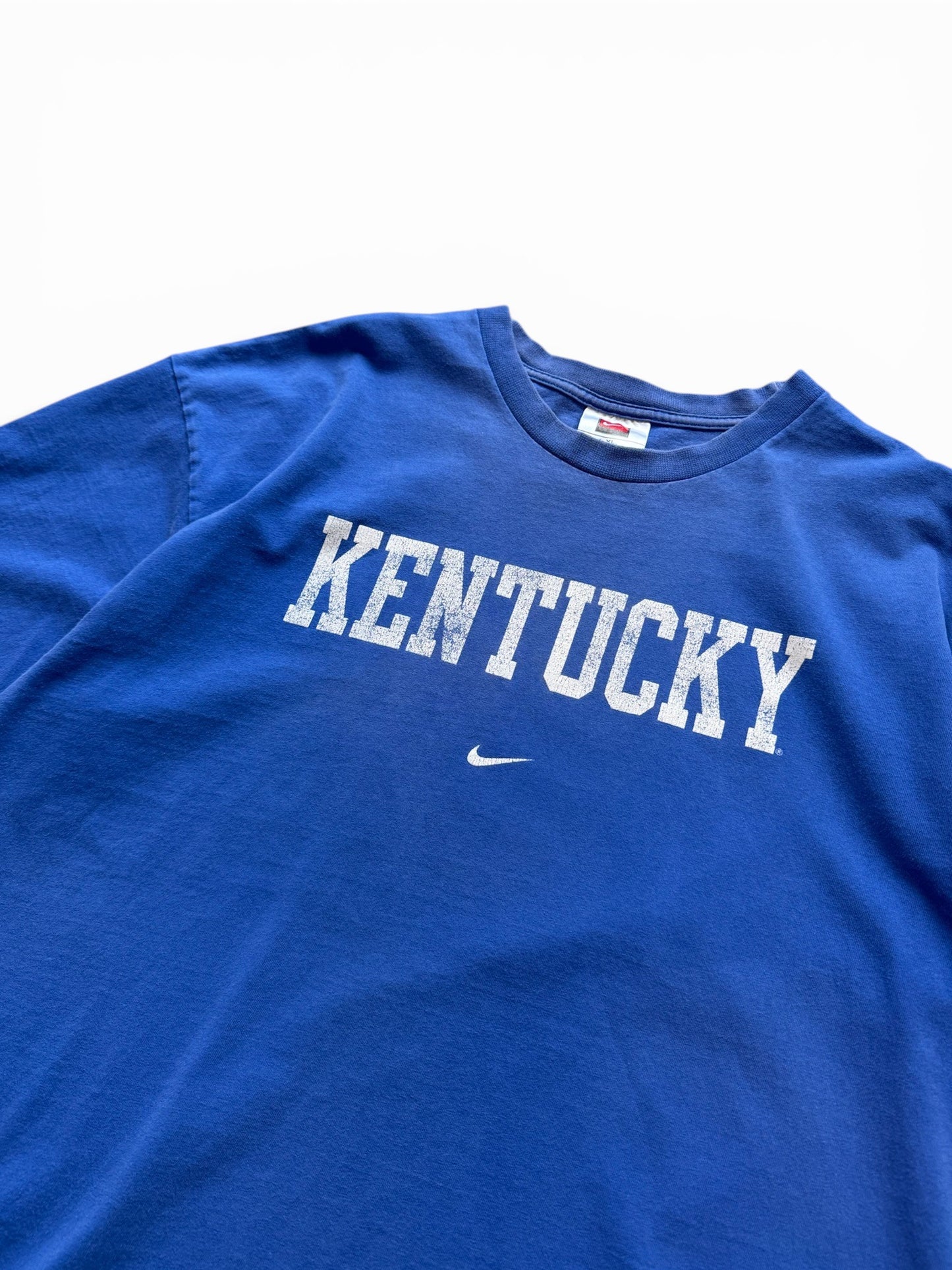 (XL) 00s Nike University Of Kentucky Blue T-Shirt