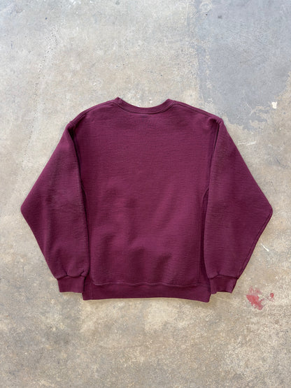 (M) 00s Russell Athletics Burgundy Crewneck