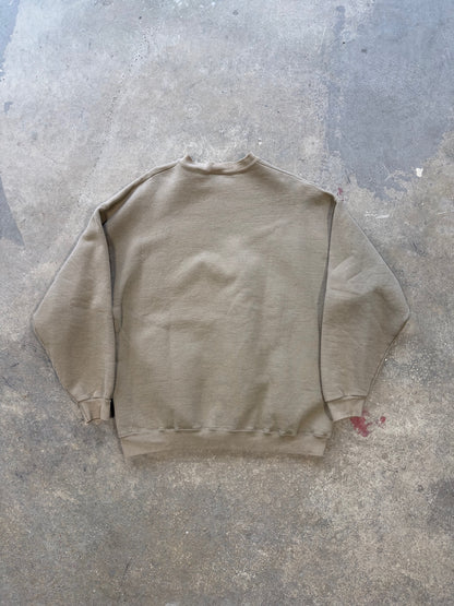 (XL) 90s Lee Ultraweight Taupe Crewneck