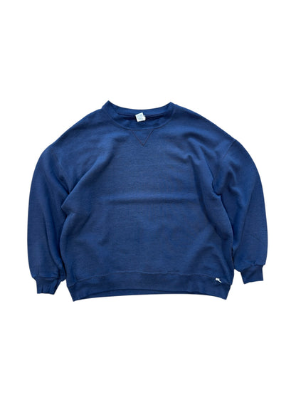 (XXL) Vtg Russell Athletics Navy Crewneck