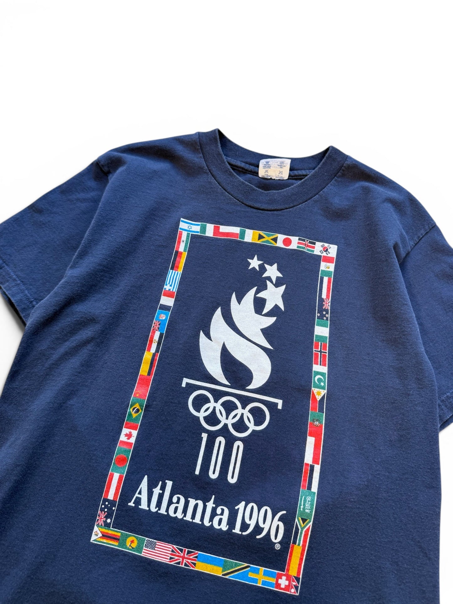 (M) 1996 Atlanta Olympics Navy T-Shirt