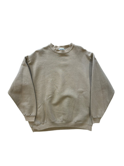 (XL) 90s Lee Ultraweight Taupe Crewneck