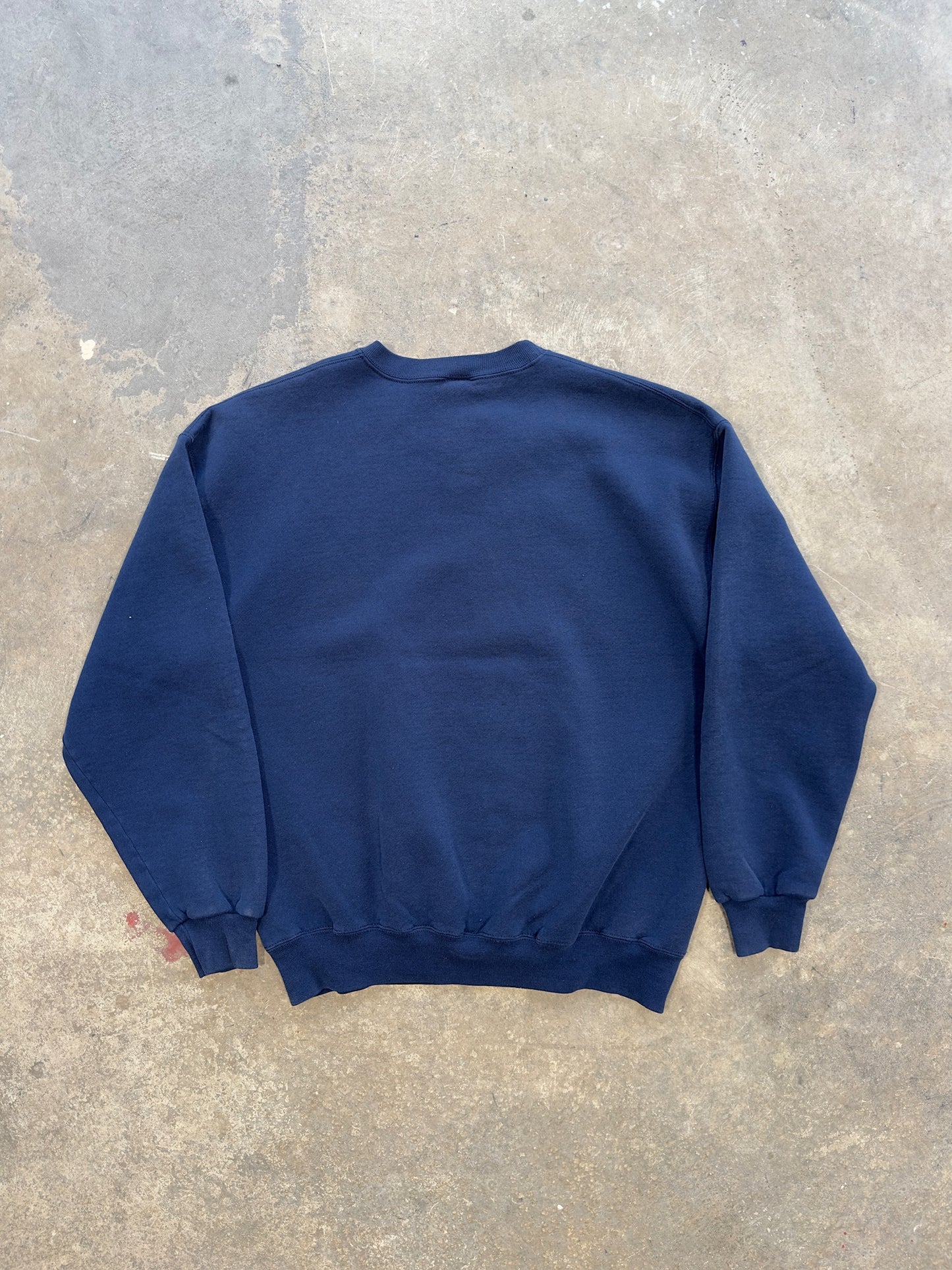 (XL) Vtg Russell Athletics Navy Crewneck