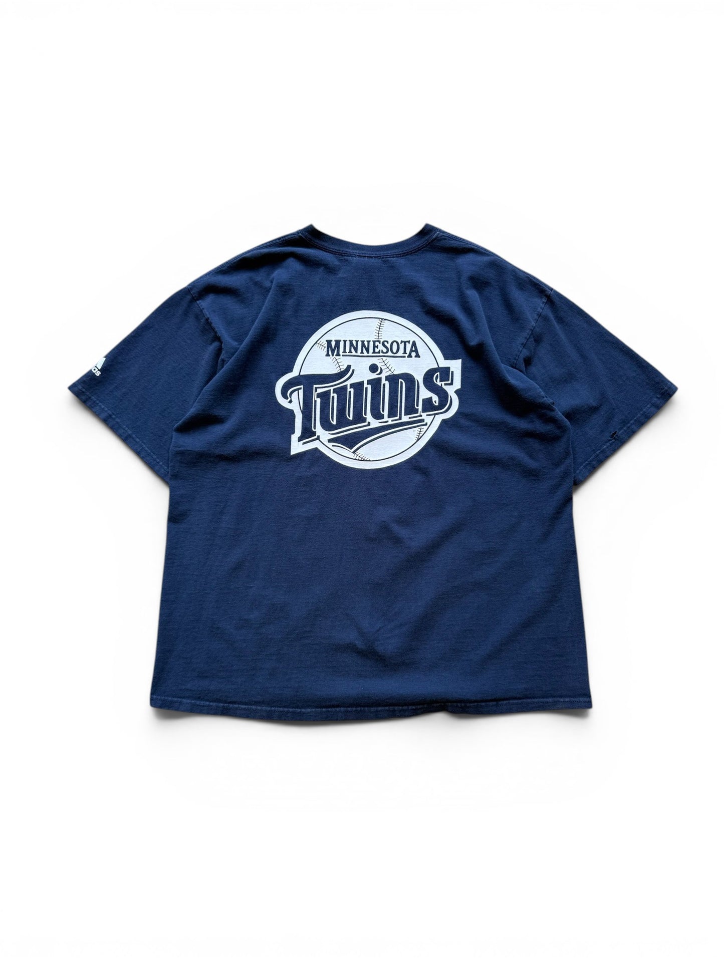 (XL) 2004 Minnwsota Twins Baseball Navy T-Shirt