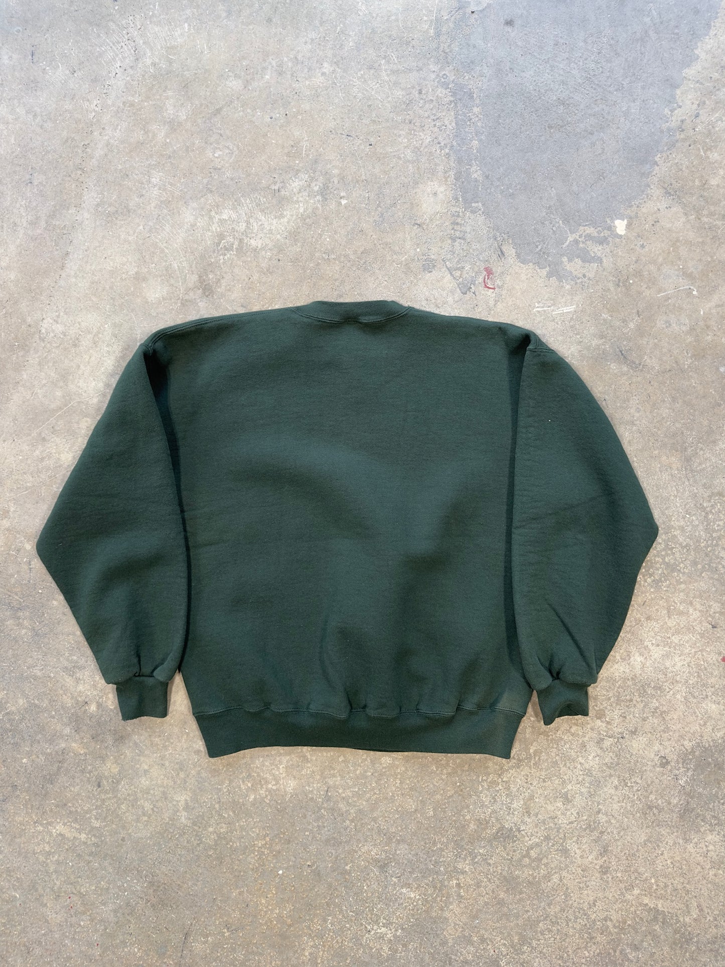 (XL) Vtg Russell Athletics Forrest Green Crewneck