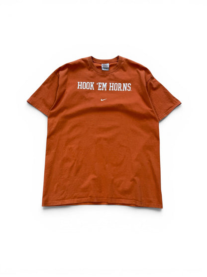 (XL) 00s Nike Texas Longhorns "Hook Em" T-Shirt