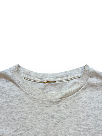 (L) 90s New England Patriots Nutmeg Grey Tee