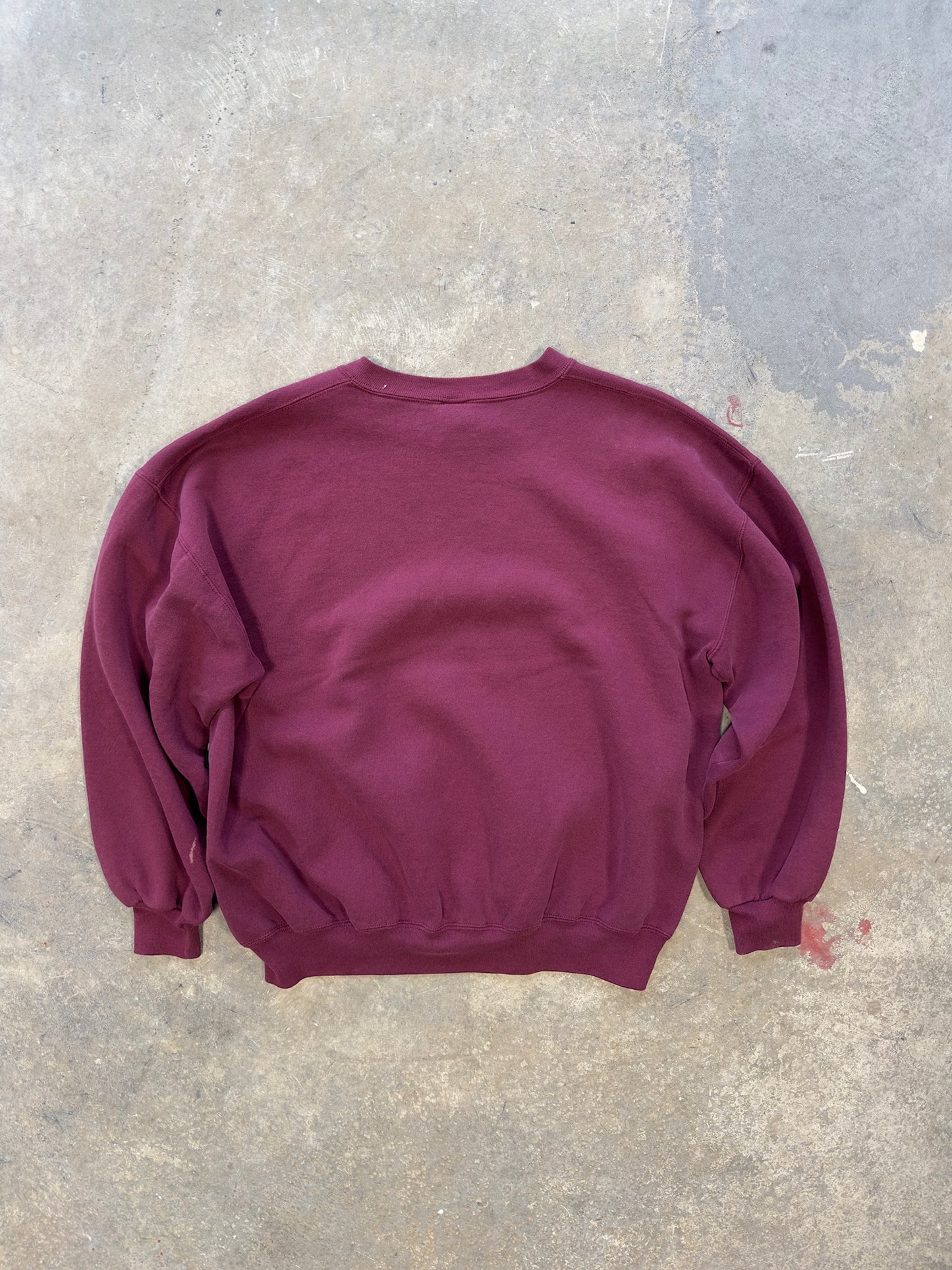(XXL) Vtg Russell Athletics Burgundy Crewneck