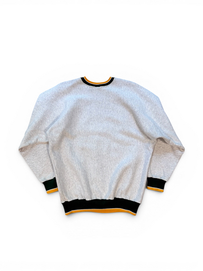 (L) 90s Green Bay Packers Spellout Crewneck