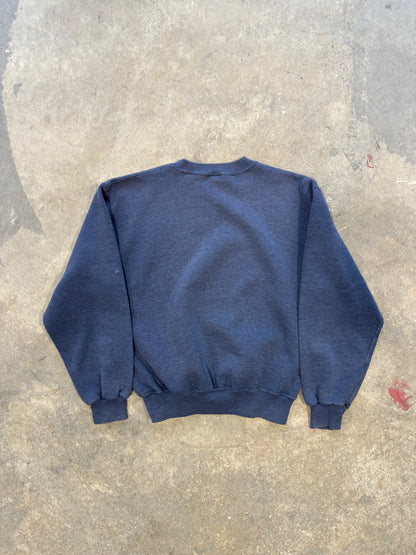 (M) Vtg Russell Athletics Faded Blue Crewneck