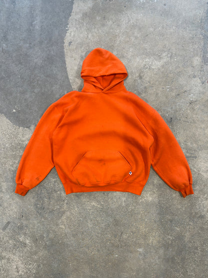 (XL) Vtg Russell Athletics Hoodie Orange