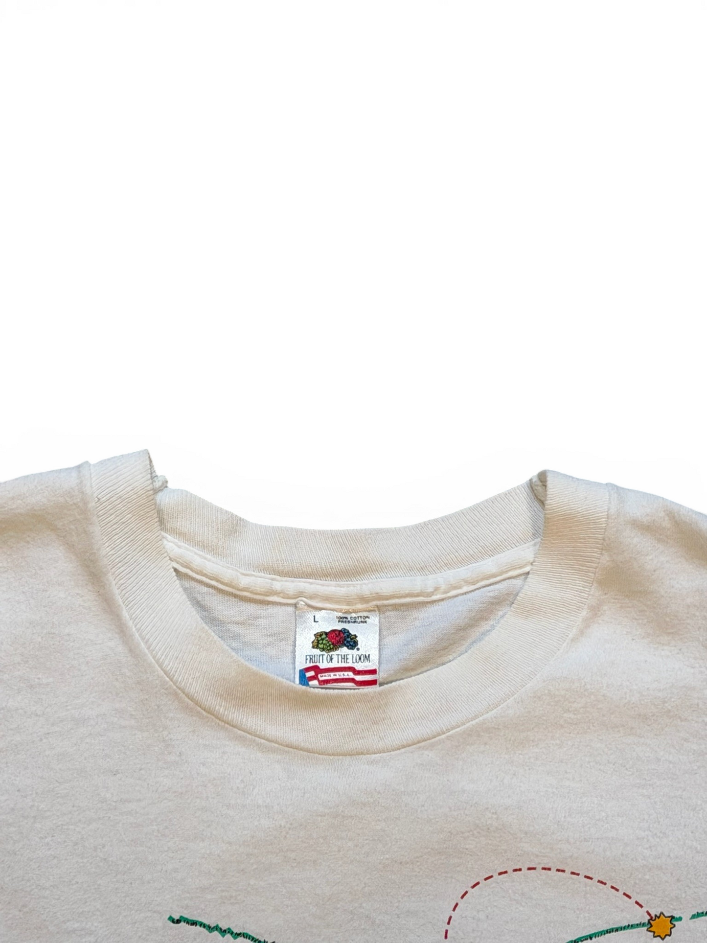 (L) Vintage 1991 Golf Comedy Fore! Tee