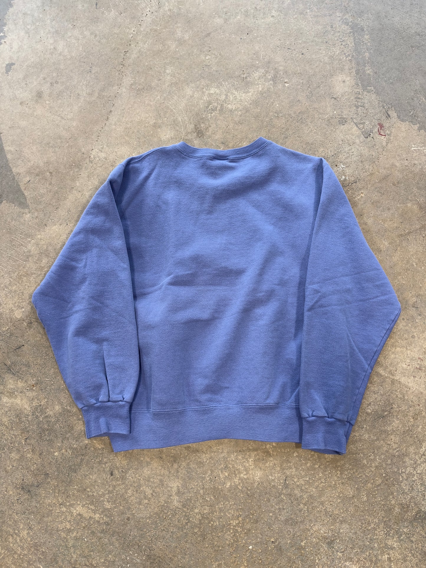 (L) 90s Champion Purple Crewneck