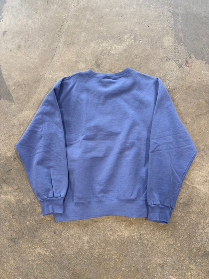 (L) 90s Champion Purple Crewneck