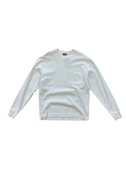 (XS) Kith Heavyweight White Longsleeve Shirt
