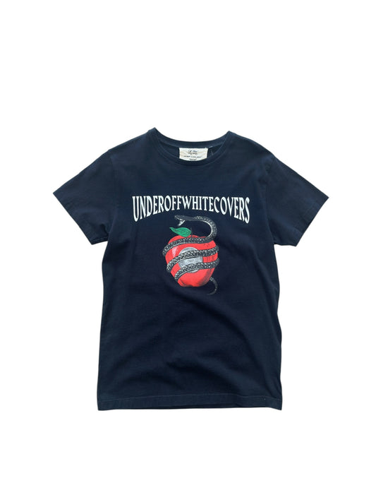 (S) Off White x Undercover Snake Black Tee