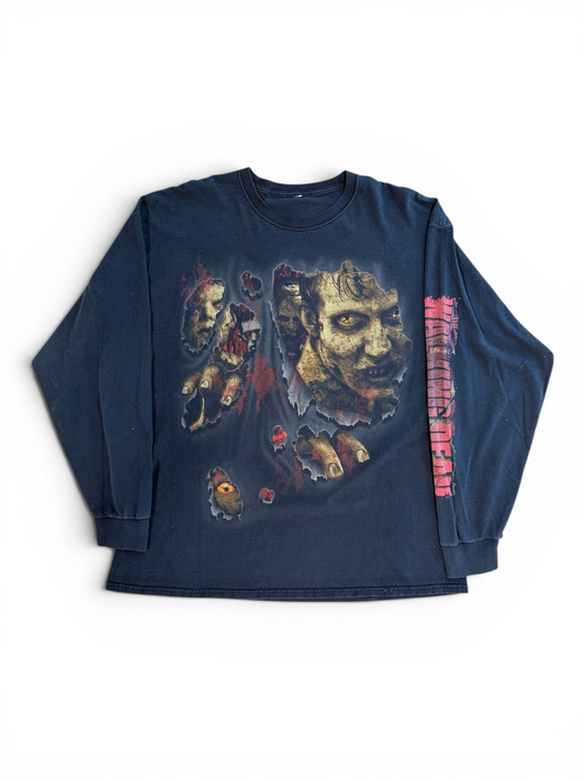 (XL) 00s The Walking Dead Zombie Longsleeve