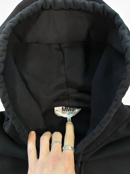 (L) Maison Margiela Snake Black Hoodie