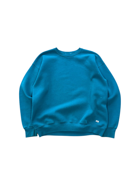(XL) Vtg Lee Heavyweight Teal Blank Crewneck