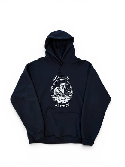 (L) Vetements Unicorn Logo Hoodie