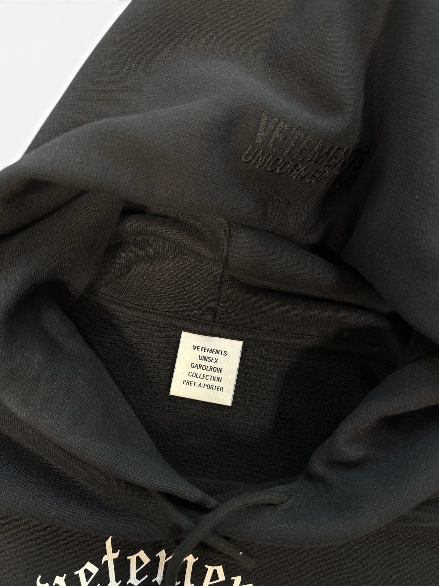 (L) Vetements Unicorn Logo Hoodie