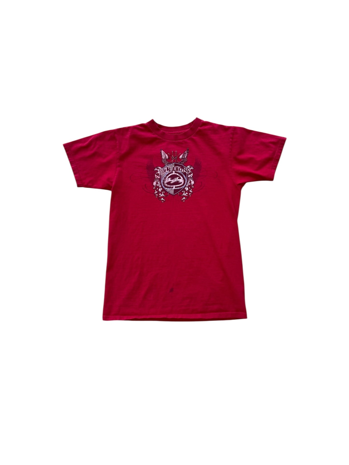 (M) Y2K Billabong Surf T-Shirt Red