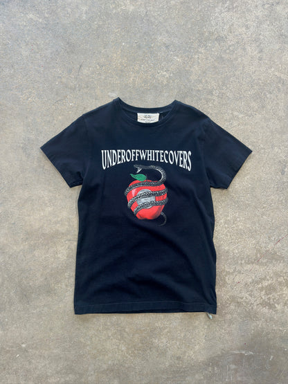 (S) Off White x Undercover Snake Black Tee
