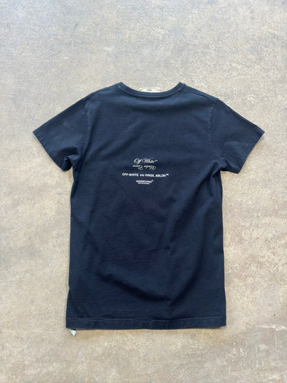(S) Off White x Undercover Snake Black Tee