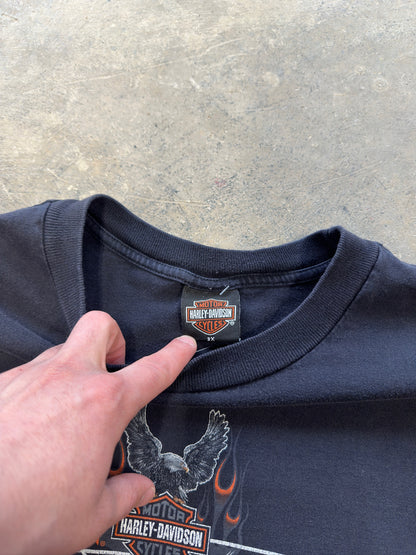 (XXXL) 05" Harley Davidson Ocean City T-Shirt Black