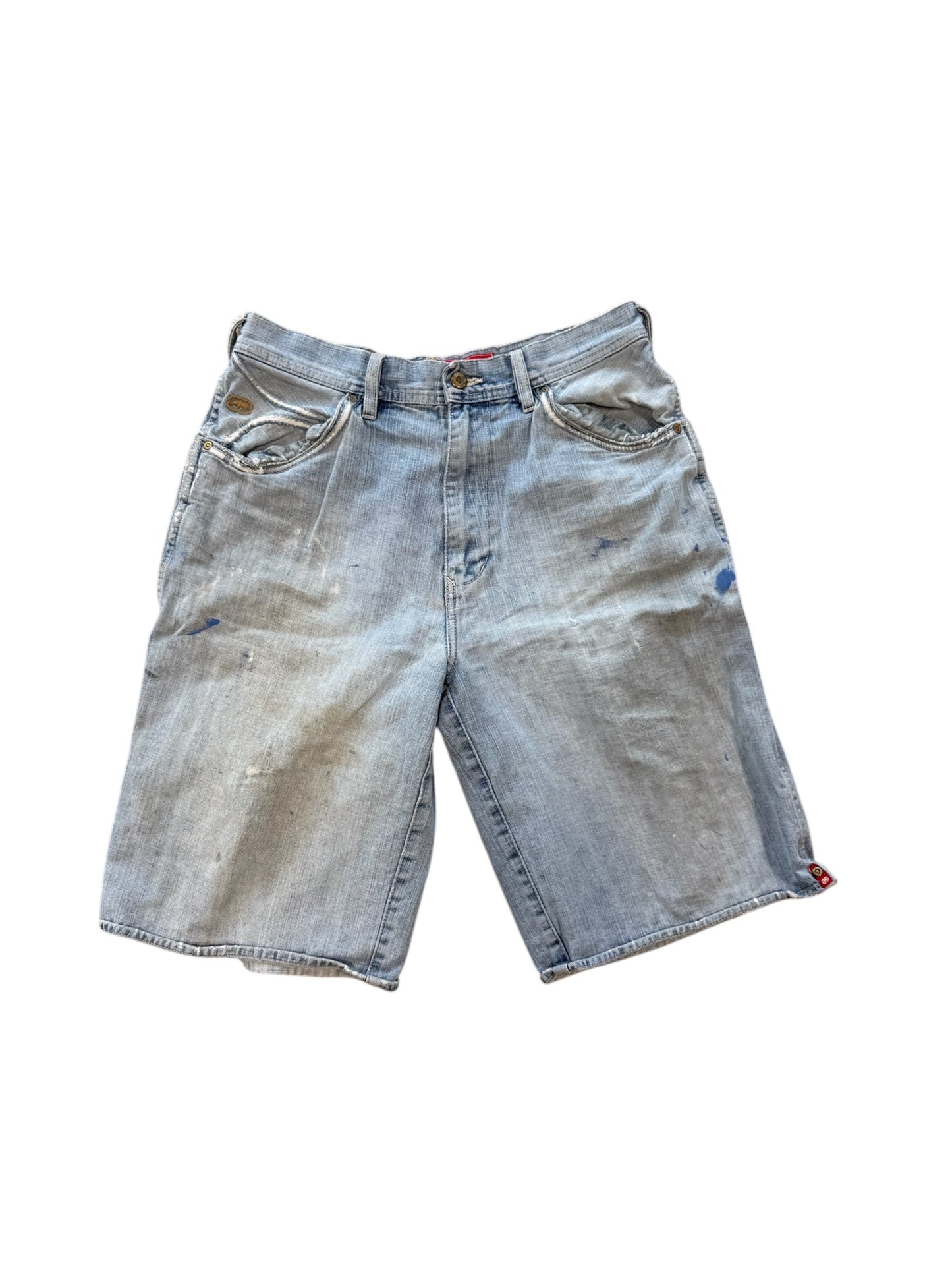 (32W) Y2K Ecko Faded Jorts