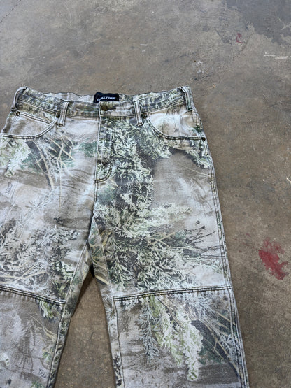 (34 Waist) Vtg Real Tree Camo Work Pants