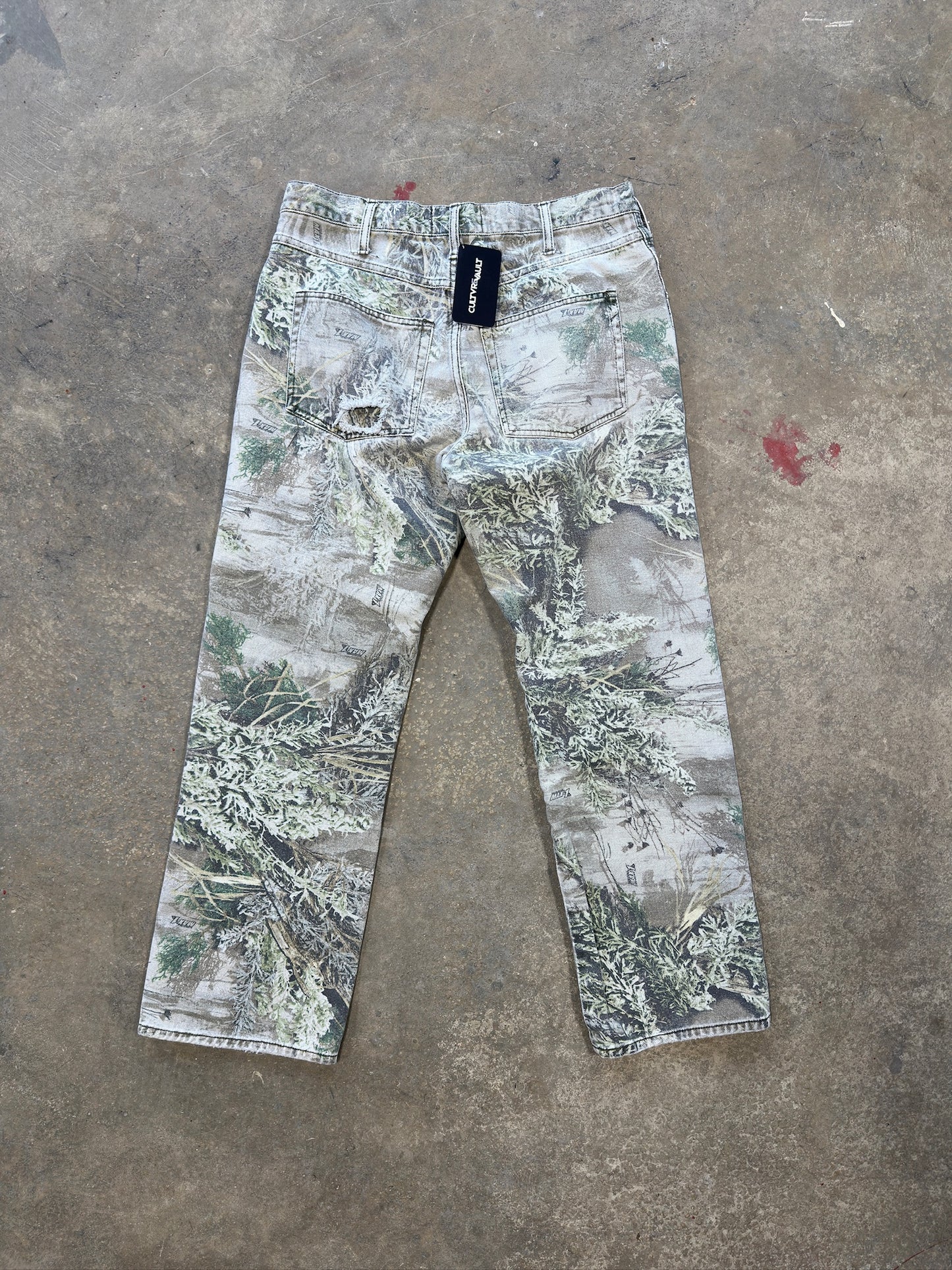 (34 Waist) Vtg Real Tree Camo Work Pants