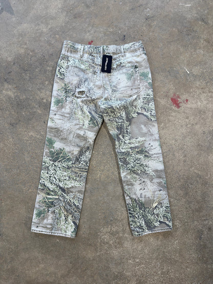 (34 Waist) Vtg Real Tree Camo Work Pants