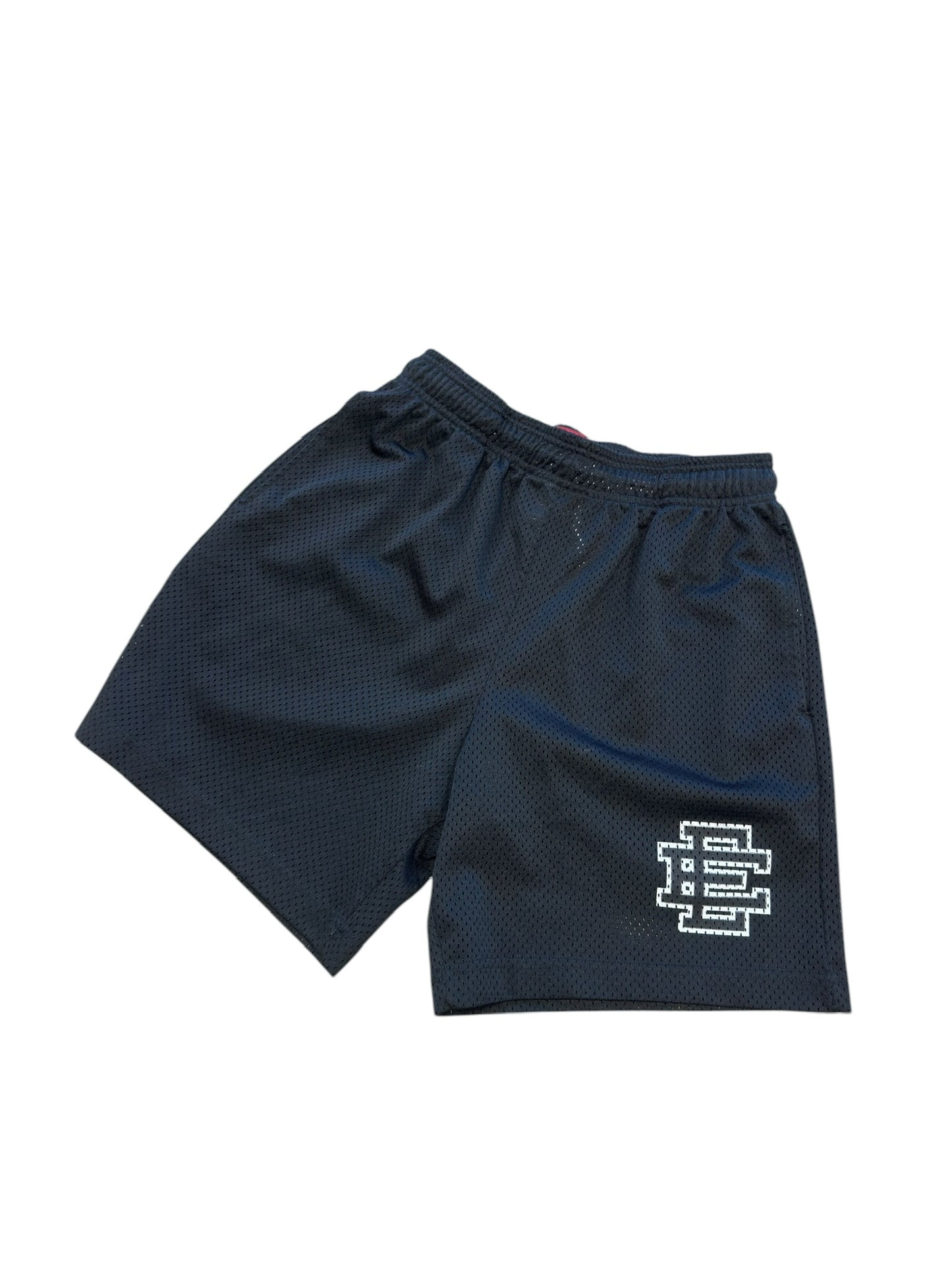 (L) Eric Emmanuel Classic Black Shorts