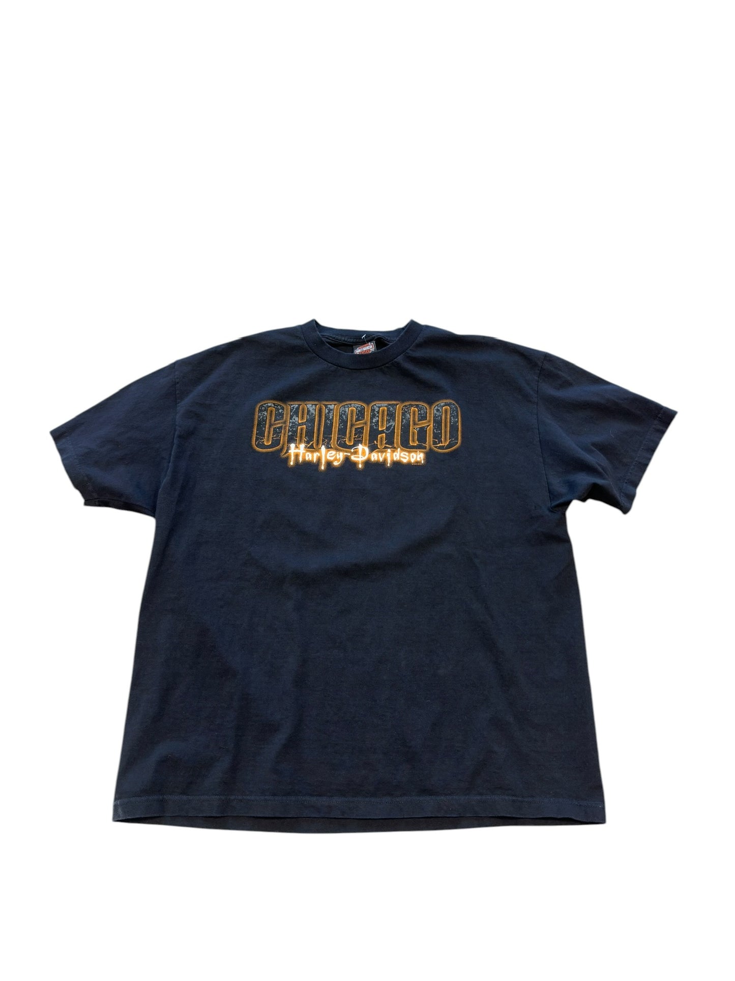 (XXL) 00's Harley Davidson Chicago T-Shirt