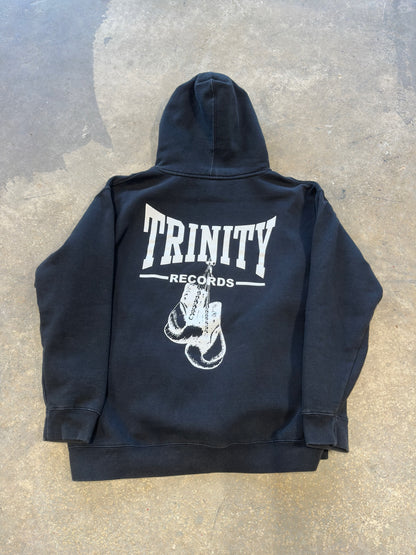 (L) 00s Trinigy Records Boxing Hoodie