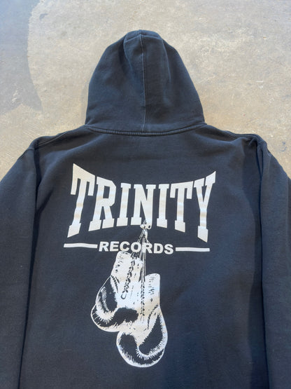 (L) 00s Trinigy Records Boxing Hoodie