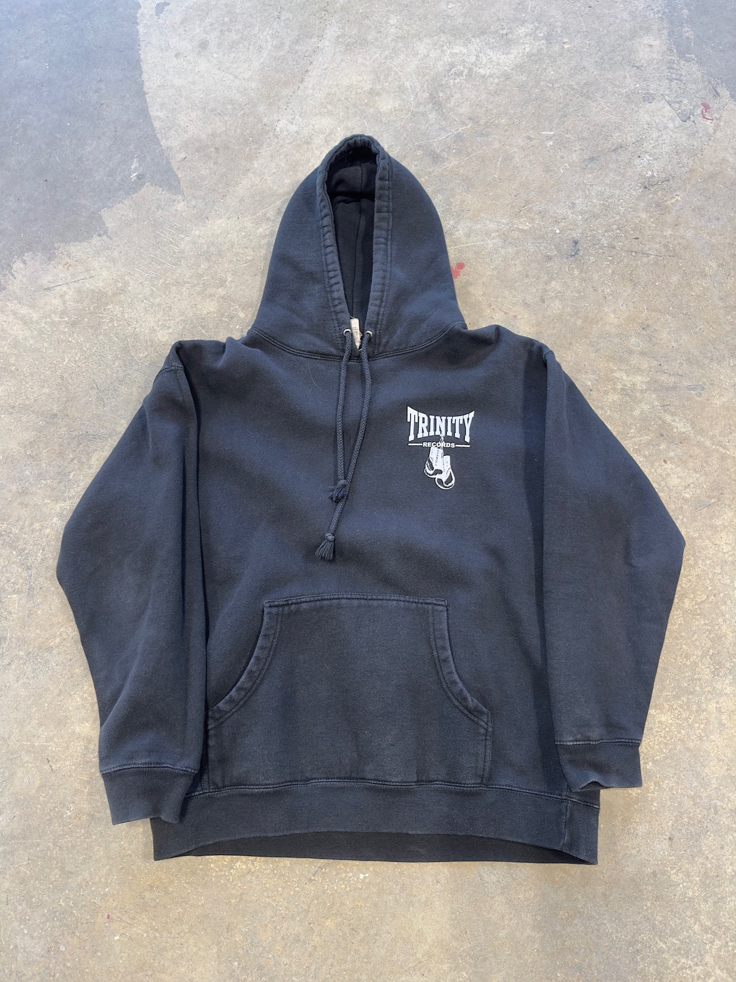 (L) 00s Trinigy Records Boxing Hoodie