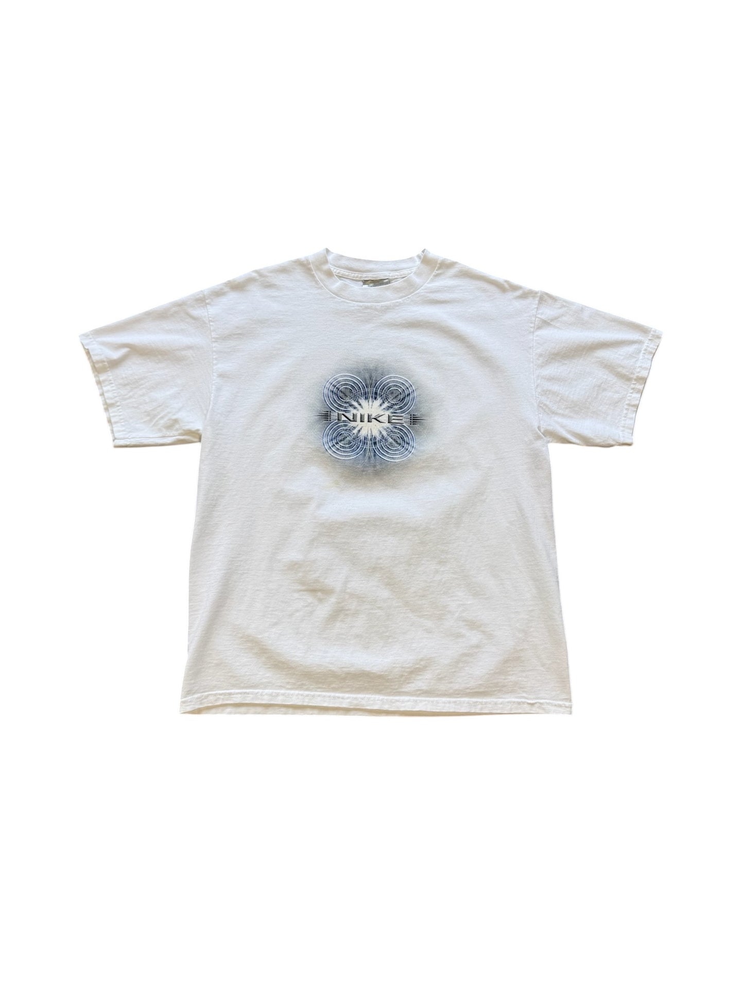 (L) Vintage 2000s Nike Spiral Logo T-Shirt