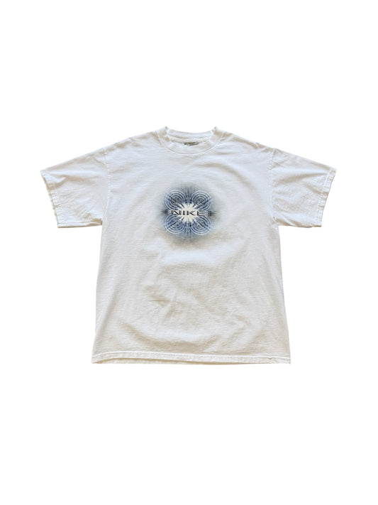 (L) Vintage 2000s Nike Spiral Logo T-Shirt