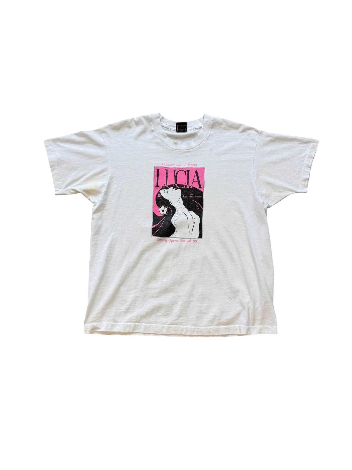 (XL) Vintage 1988 Lucia Spring Opera Festival T-Shirt