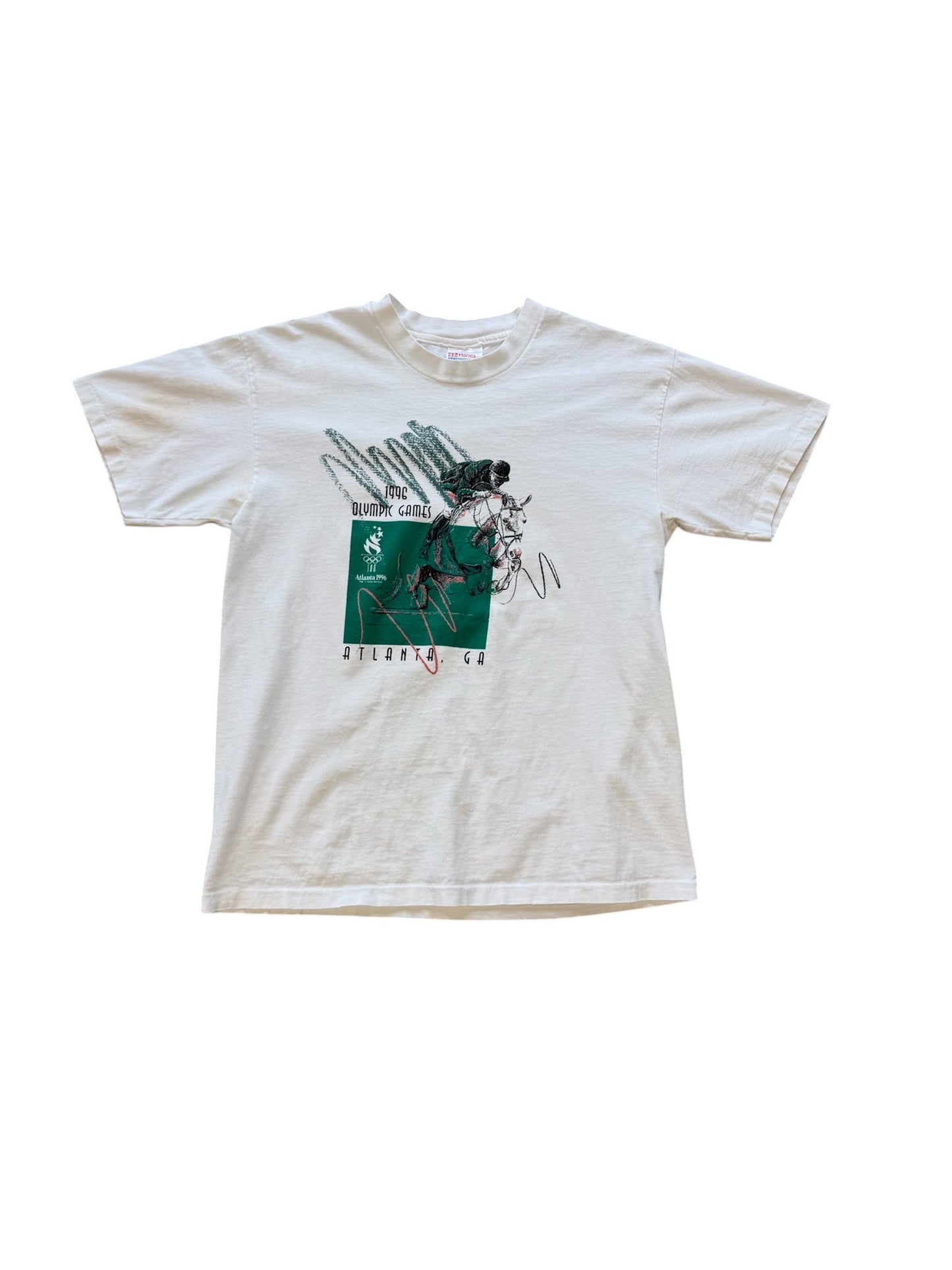 (M) Vintage 1996 Atlanta Olymic Games Promo T-Shirt