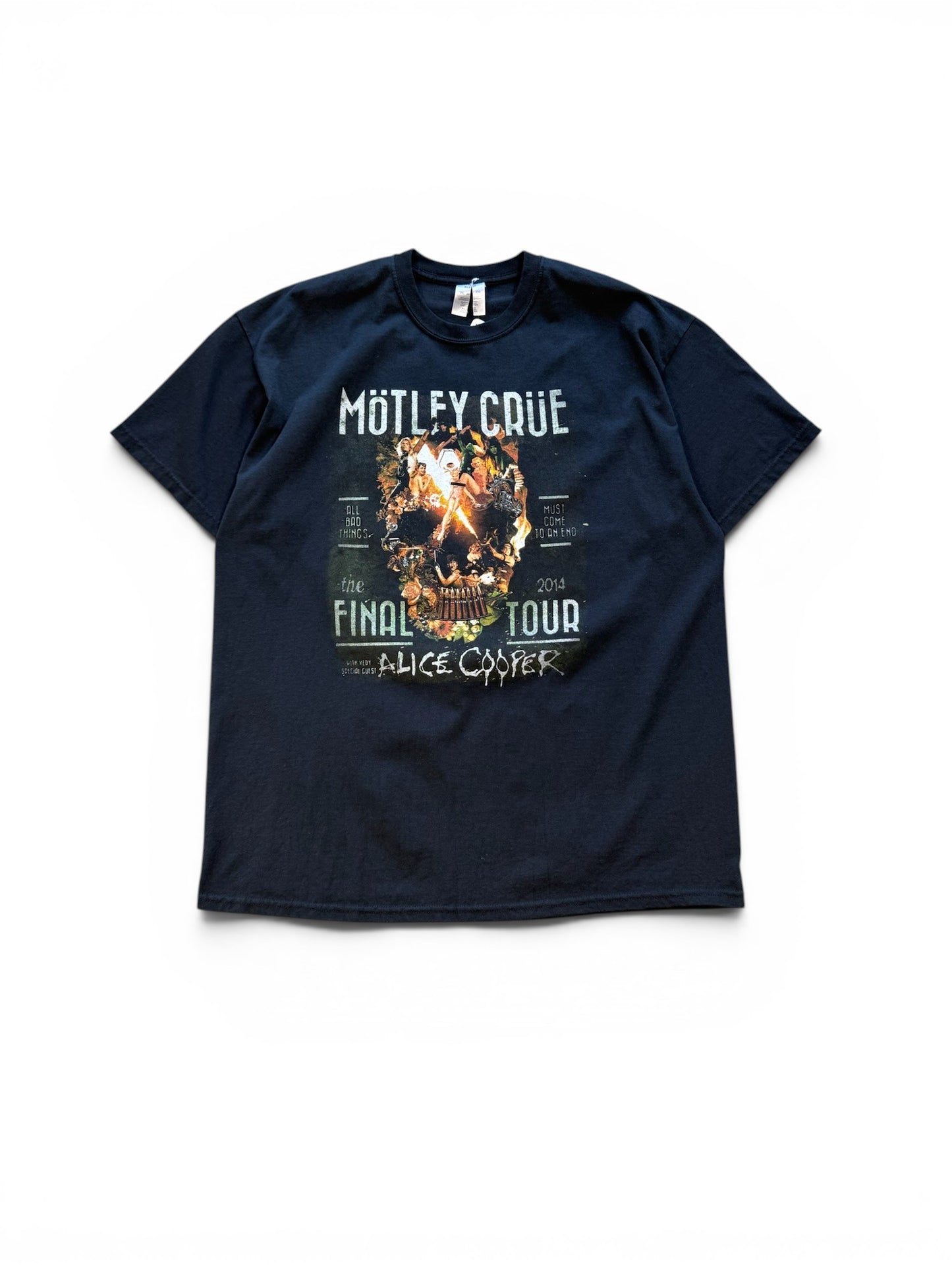 (XXL) 2014 Motley Crue Final Tour T-Shirt
