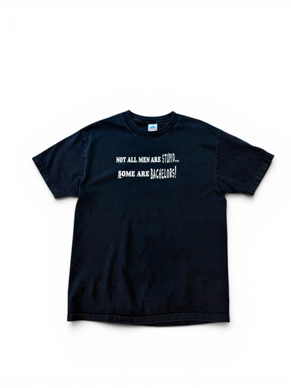 (L) Vintage Men Are Bachelors Humor Tee