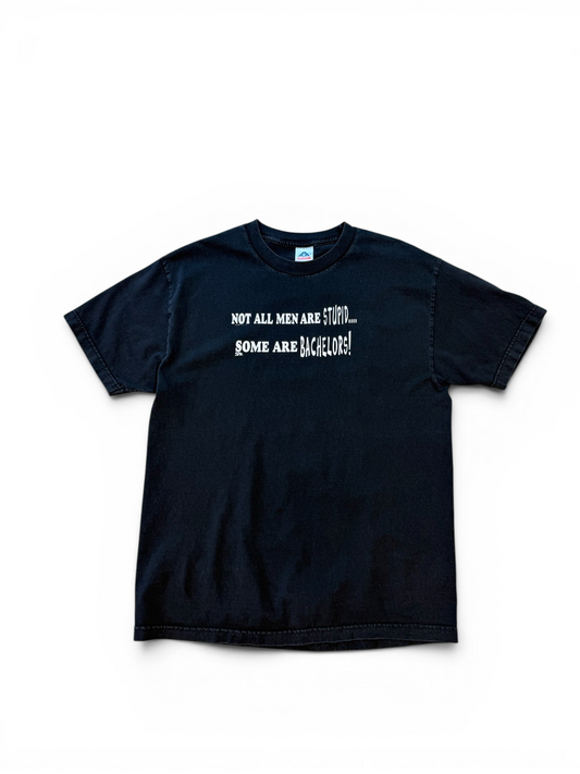 (L) Vintage Men Are Bachelors Humor Tee