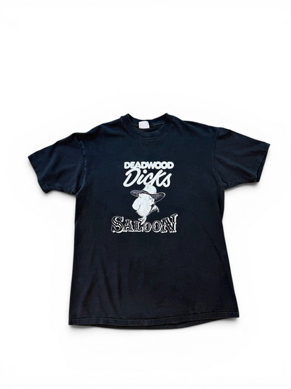 (XL) Vintage 90s Dicks Saloon Humor Tee
