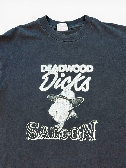(XL) Vintage 90s Dicks Saloon Humor Tee