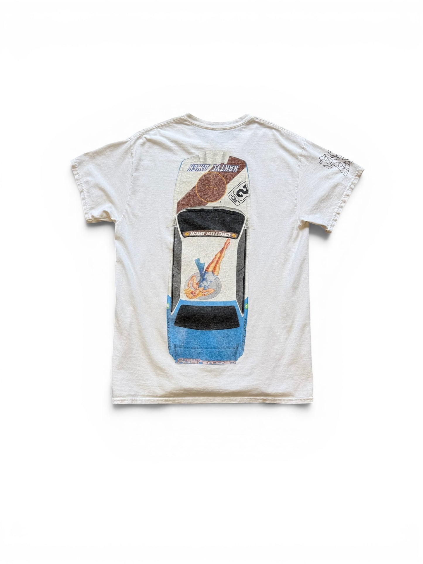 (S) Cactus Jack Vehicle White T-Shirt